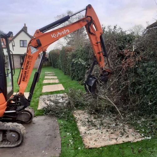 Landscape & Digger Work – Anglian Fencing